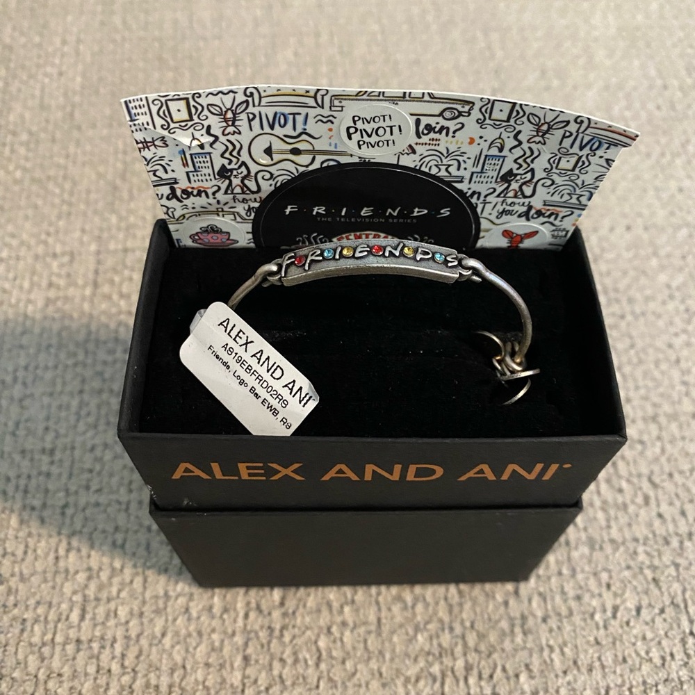 Alex and Ani Silver 'Friends' Bracelet